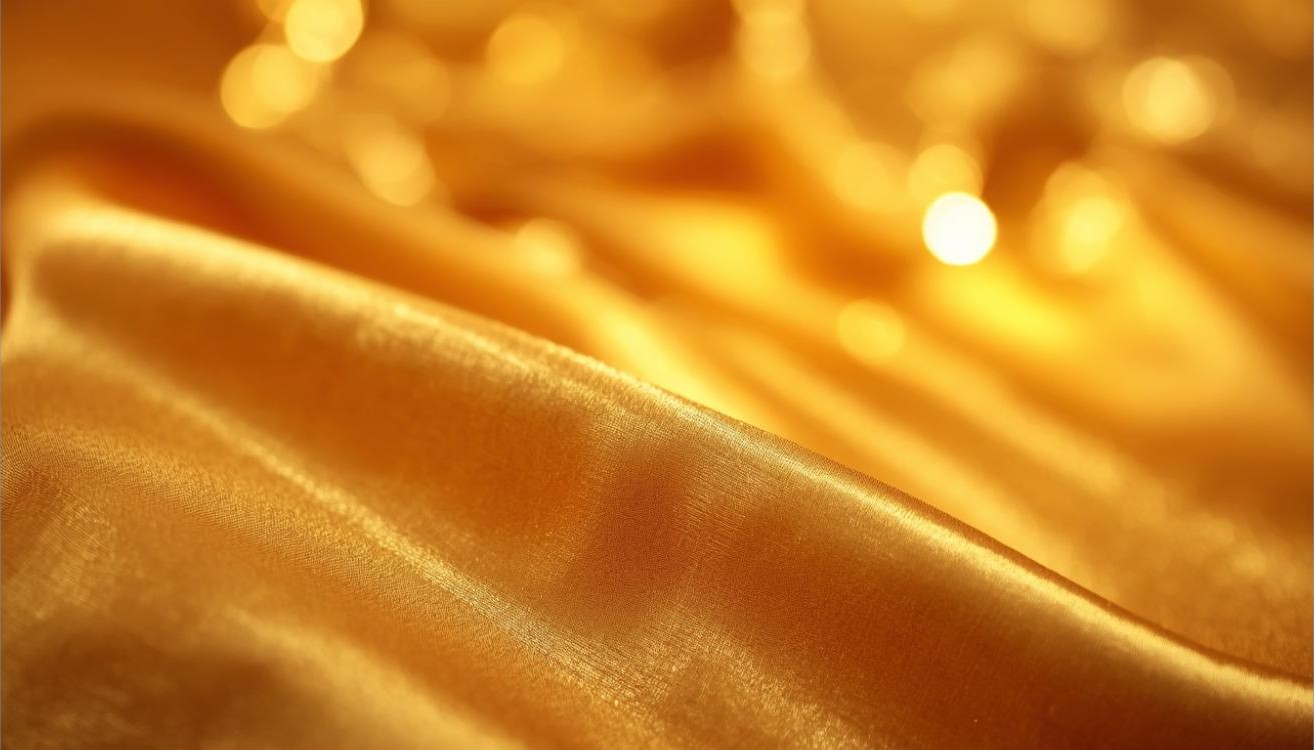 Goldene Thai-Seide