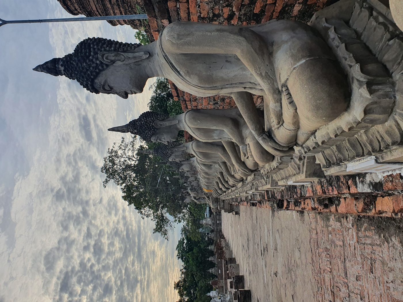 Buddha-Statuen in Ayutthaya